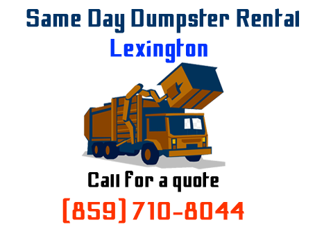 Lexington Dumpster Rental Service