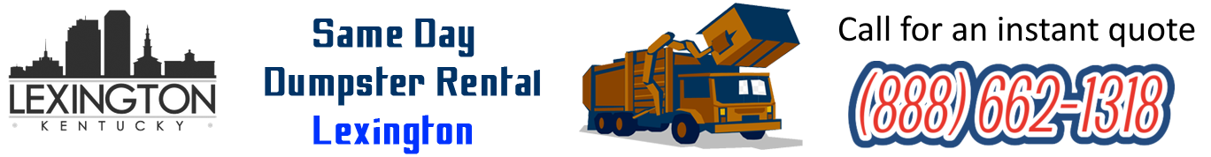 Dumpster Rental service Lexington